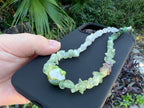 Lucky Cat Phone Strap: Aventurine Gemstone Beaded Wristlet