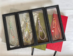 Handmade Phone Strap / Camera Lanyard With Gemstones, Braided Wristlet With Rose Charm #14