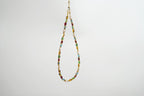 Vintage Rainbow Crystal Beaded Phone Charm Strap